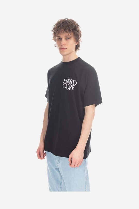 Odzież Aries t-shirt bawełniany AR60004 czarny
