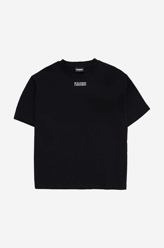 PLEASURES t-shirt bawełniany Tainted Contrast Heavyweight P23SP027