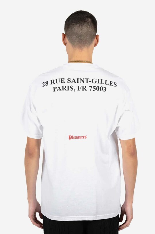 PLEASURES t-shirt bawełniany Blood T-shirt P23SP050