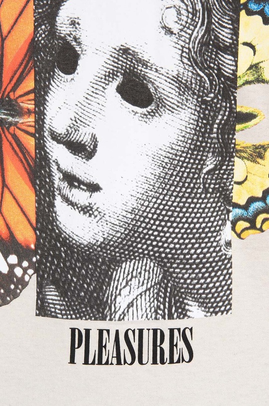 PLEASURES cotton T-shirt Mistakes T-shirt P23SP057