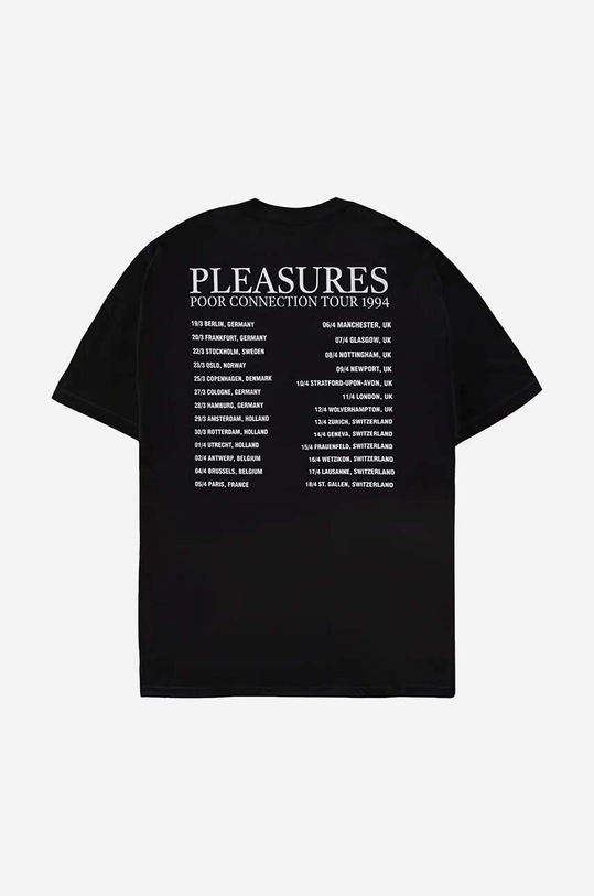 PLEASURES cotton T-shirt Poop Connection T-shirt P23SP058