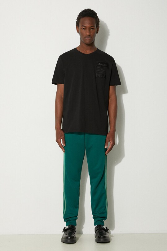Pamučna majica Alpha Industries 136500.03 crna AA00