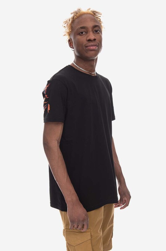 Alpha Industries cotton T-shirt Alpha Industries Dragon EMB T 136506 03 136506.03 black AA00