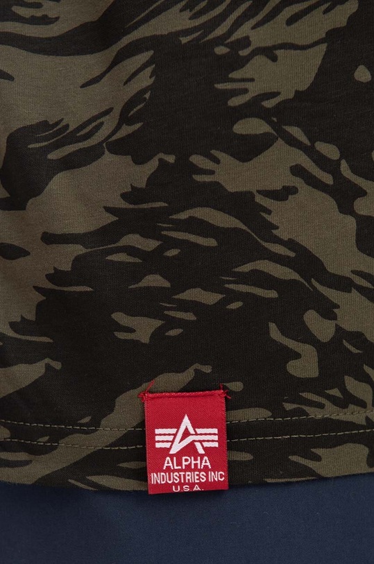 Alpha Industries tricou din bumbac Alpha Industries Basic Tank Camo 126566C 634 126566C.634 verde AA00