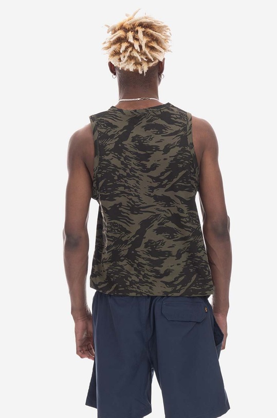 Alpha Industries tricou din bumbac Alpha Industries Basic Tank Camo 126566C 634 126566C.634
