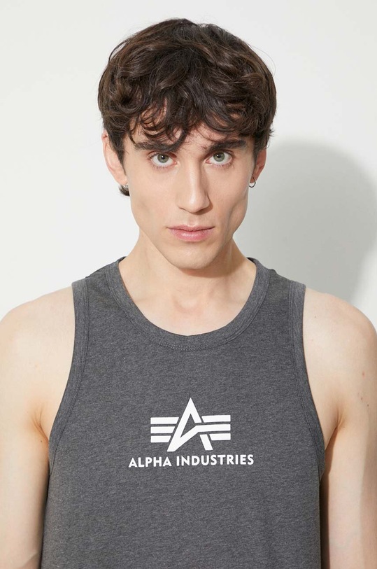 Alpha Industries t-shirt Alpha Industries Basic Tank 126566 597 szürke 126566.597