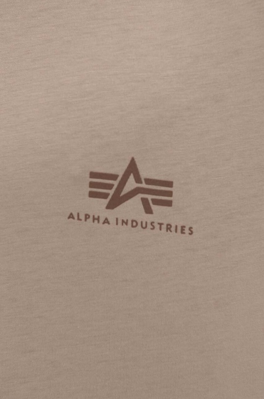Alpha Industries tricou din bumbac Alpha Industries Alpha Industries 106509 79 106509.79 bej AA00