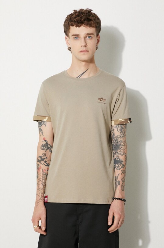 Alpha Industries t-shirt bawełniany Alpha Industries Alpha Industries 106509 79