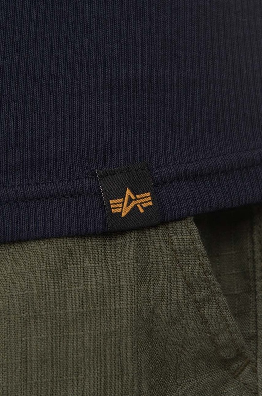 Alpha Industries cotton t-shirt Logo Tank 176545.07 gray