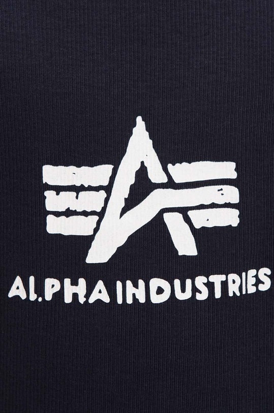 Alpha Industries cotton t-shirt Logo Tank gray 176545.07