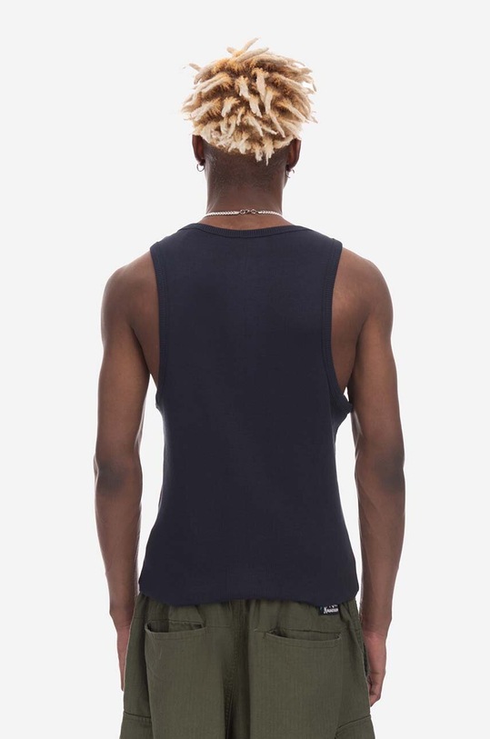 Alpha Industries cotton t-shirt Logo Tank 176545.07 gray AA00