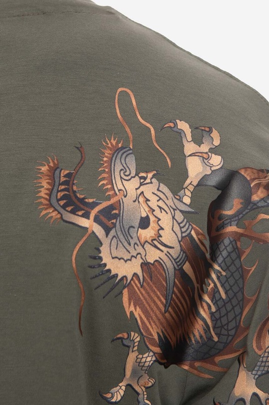 Oblečení Bavlněné tričko Alpha Industries Dragon 136506.142 zelená