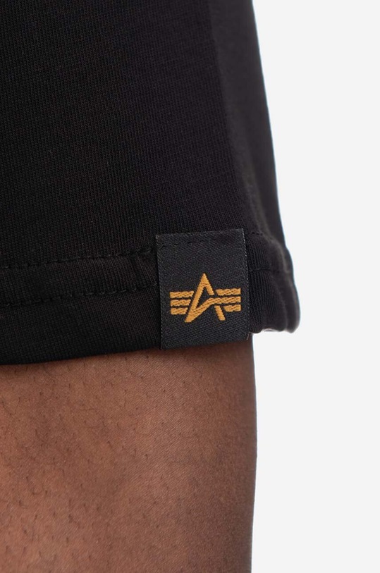 Oblečenie Bavlnené tričko Alpha Industries 128507.682 čierna
