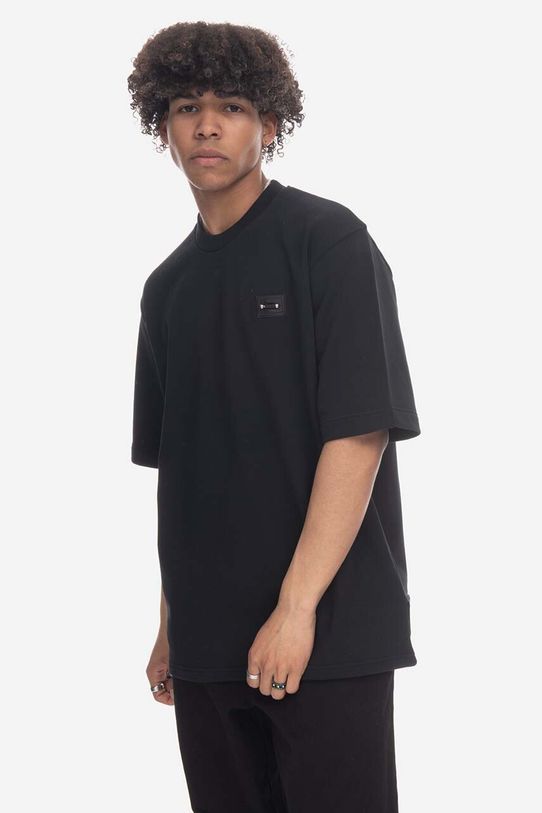 Neil Barett cotton t-shirt relaxed black PBJS183.U514C