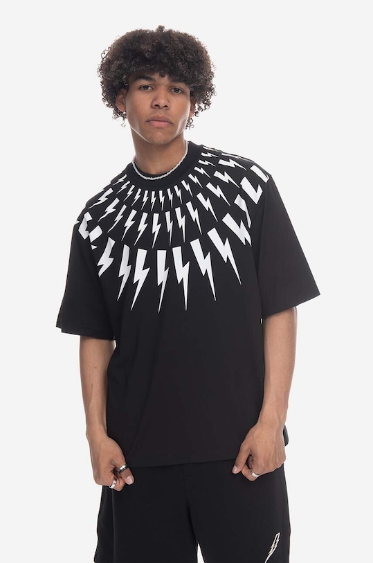 Neil Barett t-shirt bawełniany