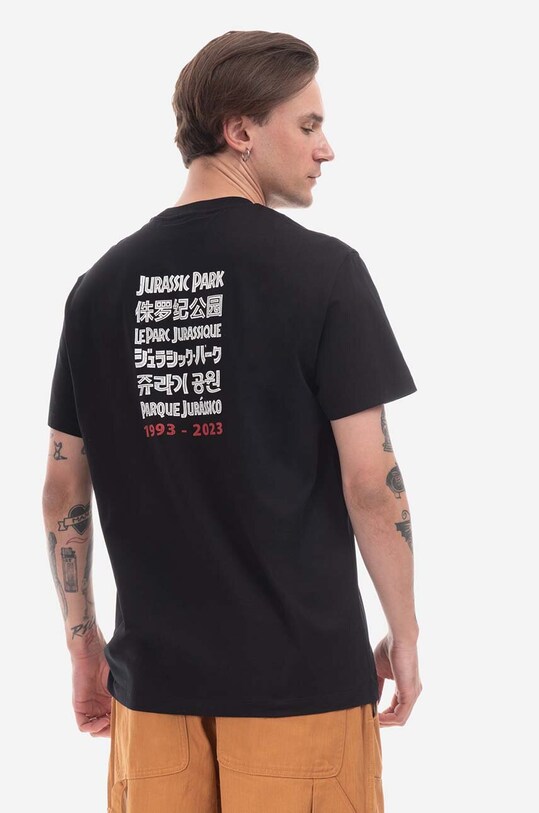 Neil Barett cotton t-shirt PBJT142.U506S black