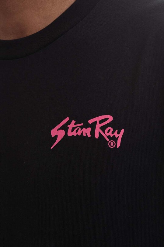 Bavlnené tričko Stan Ray Tee SS23001BLA čierna AA00