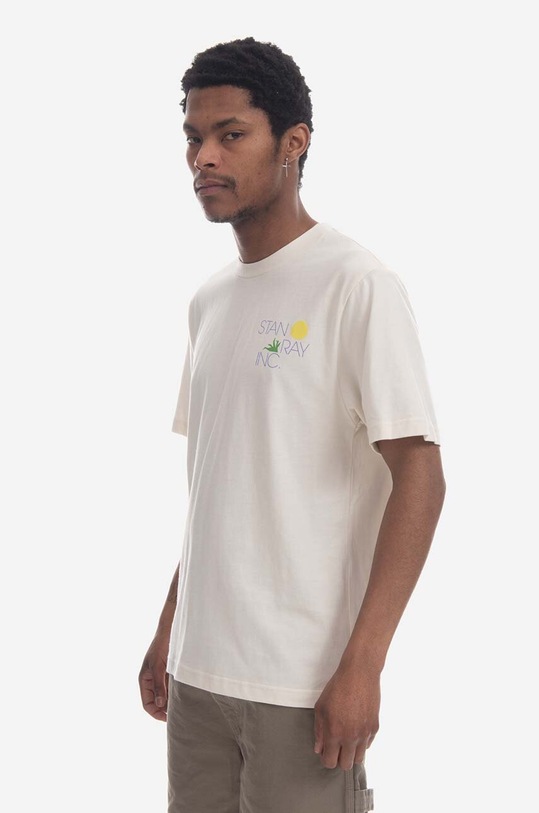 Stan Ray cotton t-shirt Hardly Working Tee SS23043NAT