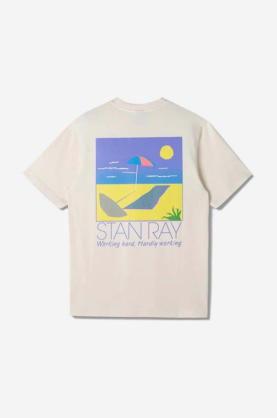 Stan Ray cotton t-shirt Hardly Working Tee SS23043NAT