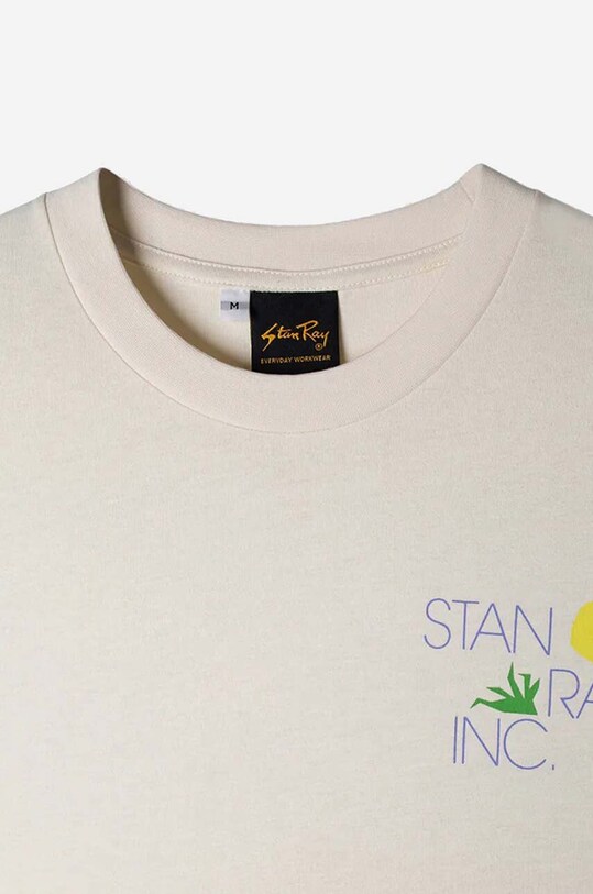 Stan Ray cotton t-shirt Hardly Working Tee SS23043NAT