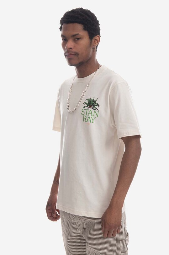 Stan Ray cotton t-shirt Stranger Tee SS23044NAT
