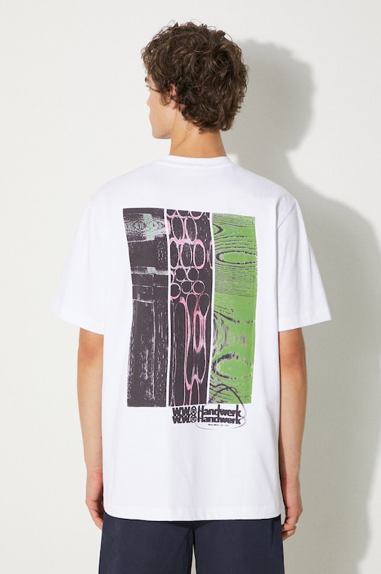 Pamučna majica Wood Wood Haider Texture T-shirt ANTHRACITE