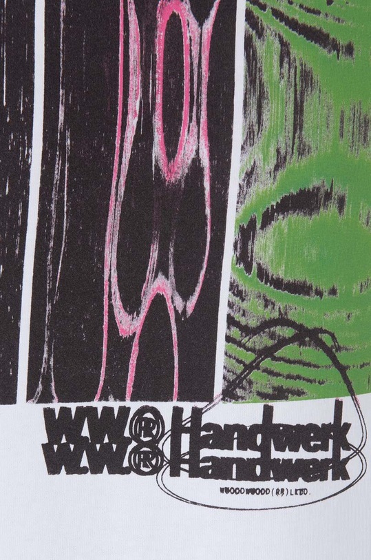 Βαμβακερό μπλουζάκι Wood Wood 12245706.2106