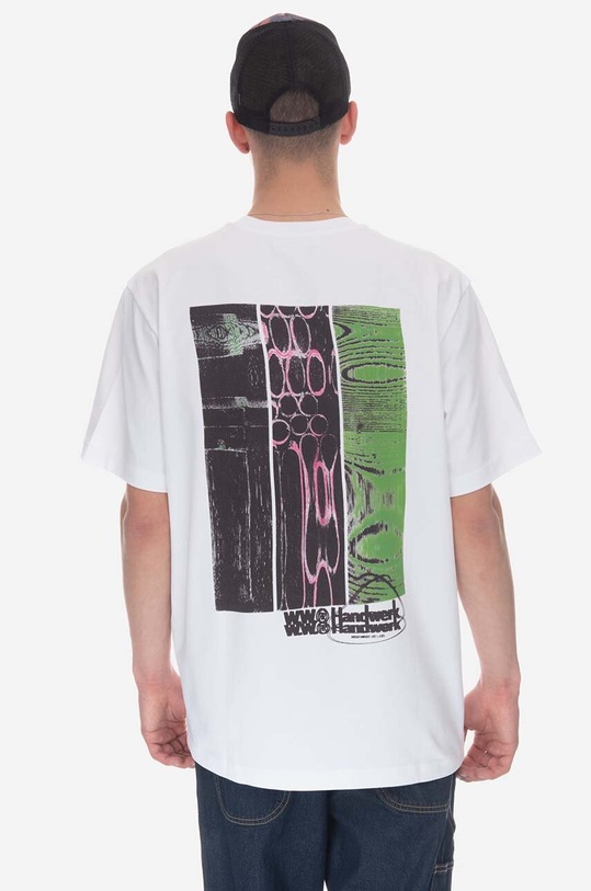 Βαμβακερό μπλουζάκι Wood Wood 12245706.2106