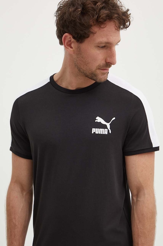Μπλουζάκι Puma T7 μαύρο 538204.01