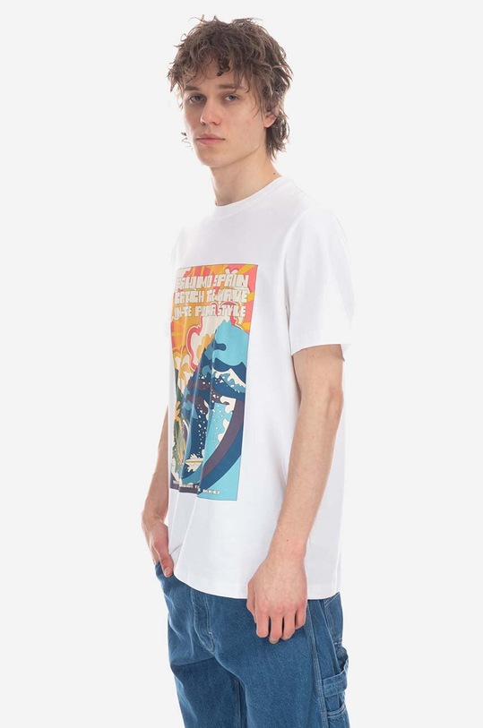 Puma cotton T-shirt x Palomo relaxed white 538800.02