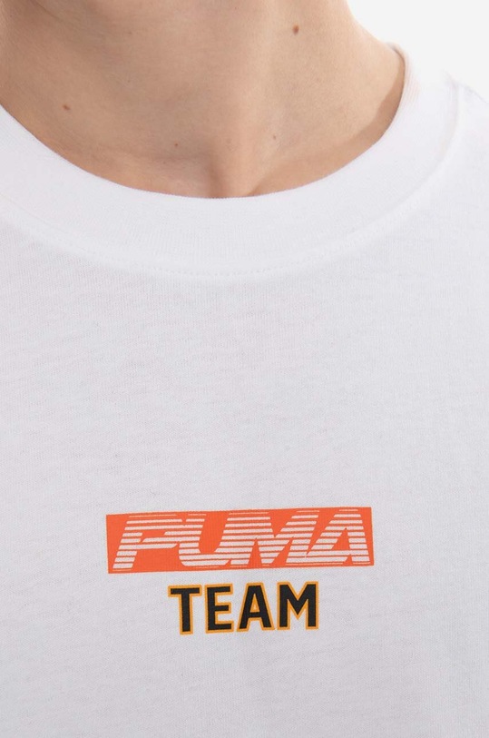 Clothing Puma cotton t-shirt 539158.52 white