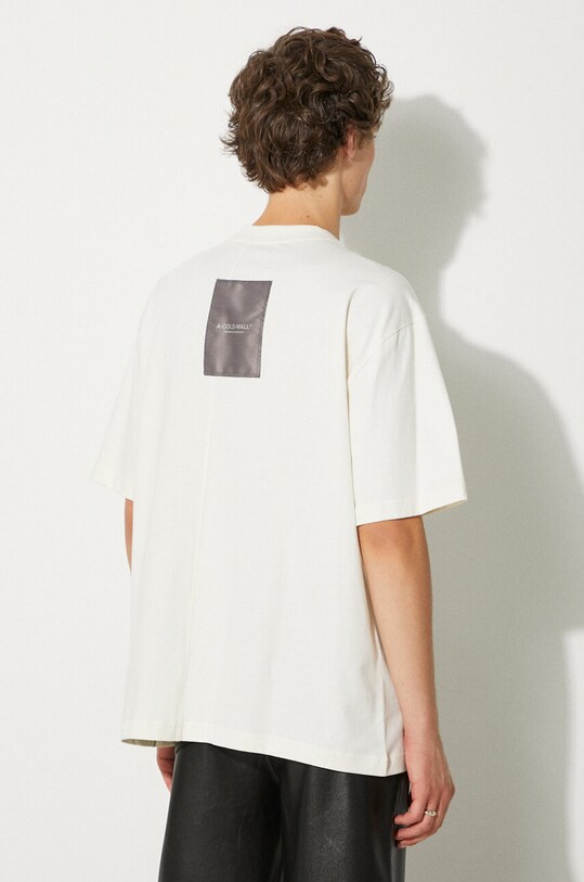 Bavlnené tričko A-COLD-WALL* Utilty Utilty T-shirt ACWMTS117 BLACK béžová ACWMTS117