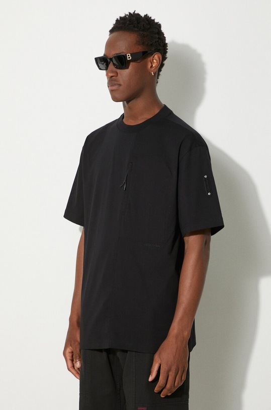 A-COLD-WALL* t-shirt bawełniany Utilty czarny ACWMTS117