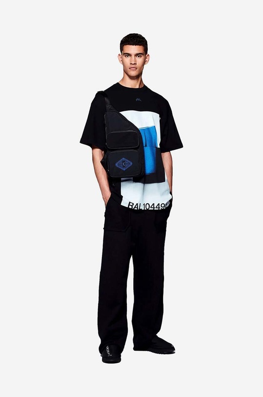 A-COLD-WALL* cotton T-shirt Monograph black ACWMTS124