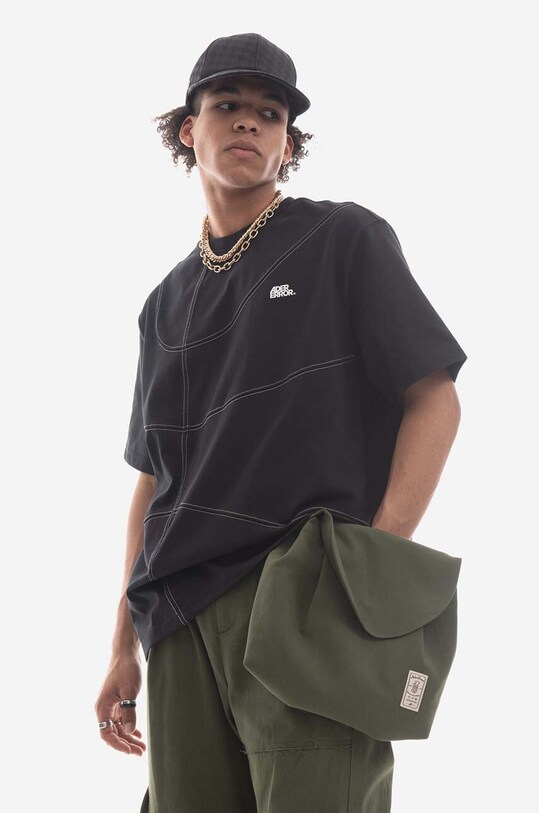Ader Error cotton T-shirt BMADSSTS0106BK