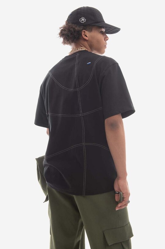 Ader Error cotton T-shirt BMADSSTS0106BK BMADSSTS0106BK black AA00