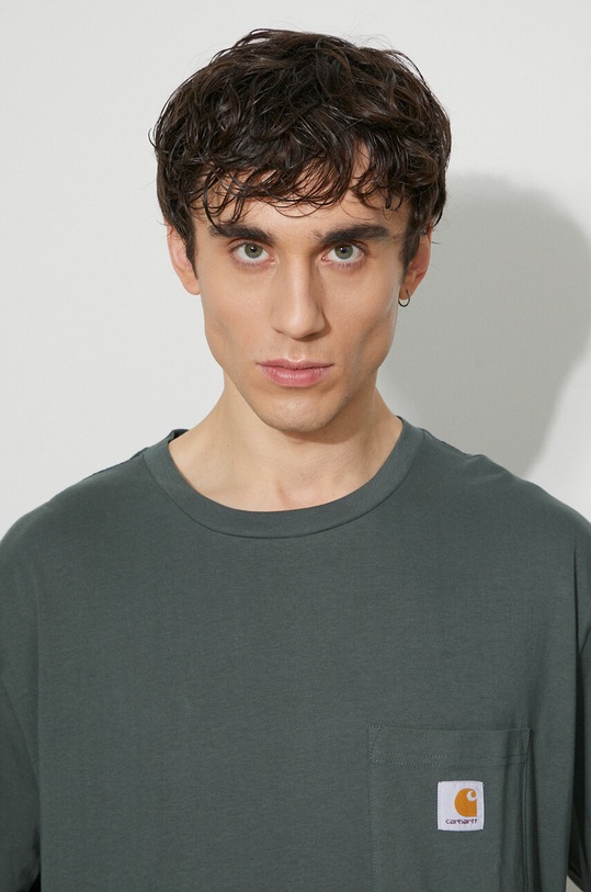 Carhartt WIP cotton t-shirt I022091 green