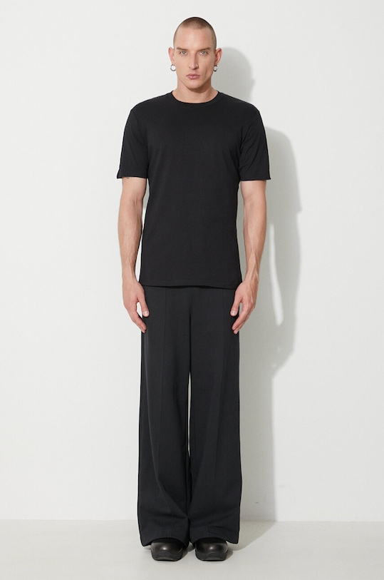 Bavlněné tričko Carhartt WIP S/S Base T-shirt I026264 černá AW24