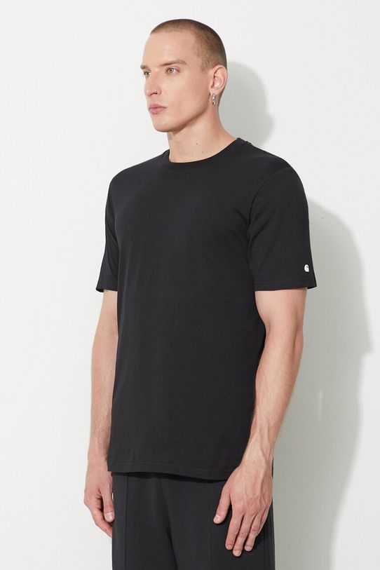 Bavlnené tričko Carhartt WIP S/S Base T-shirt čierna I026264