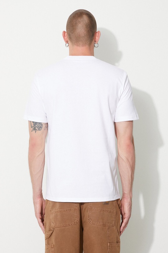Odjeća Pamučna majica Carhartt WIP I028990 bijela