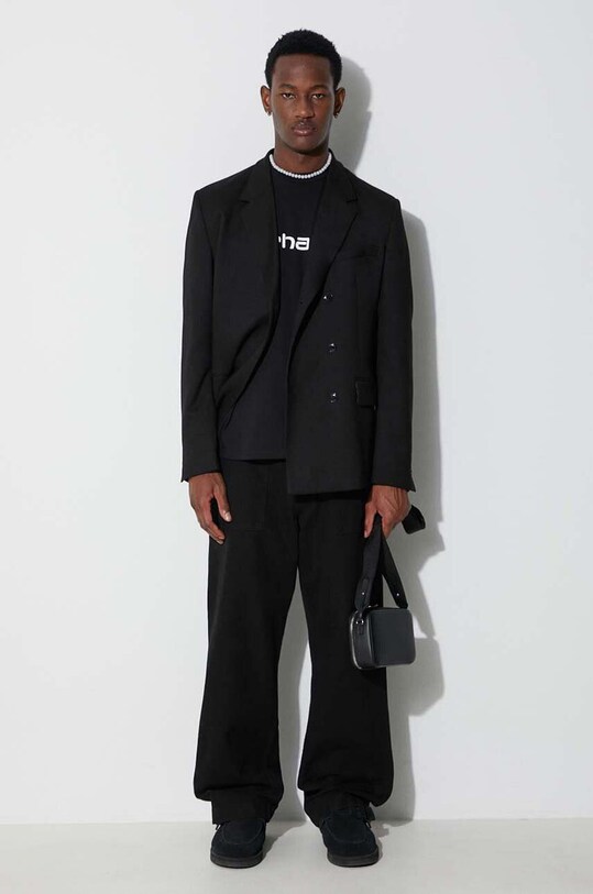 Bavlněné tričko Carhartt WIP Script T-Shirt I031047 černá AW23