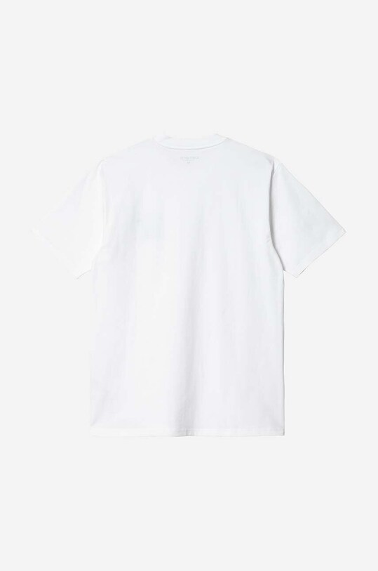 Carhartt WIP t-shirt bawełniany New Frontier T-Shirt I031699 biały AA00