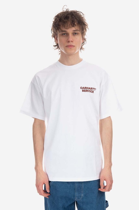 Carhartt WIP cotton T-shirt Car Repair T-shirt white I031756