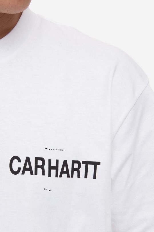 Clothing Carhartt WIP cotton T-shirt WIP S/S Fold-In I031781 white