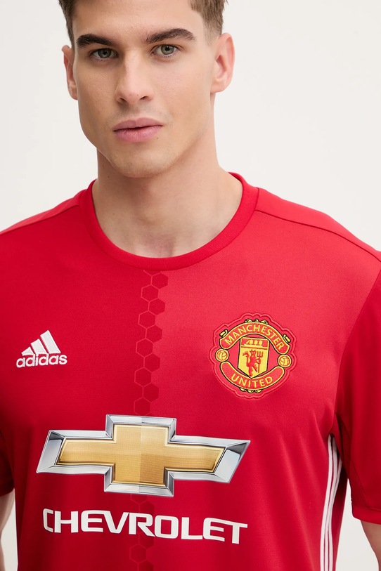 adidas t-shirt KOSZULKA MUFC H JSY AI6720 czerwony AI6720