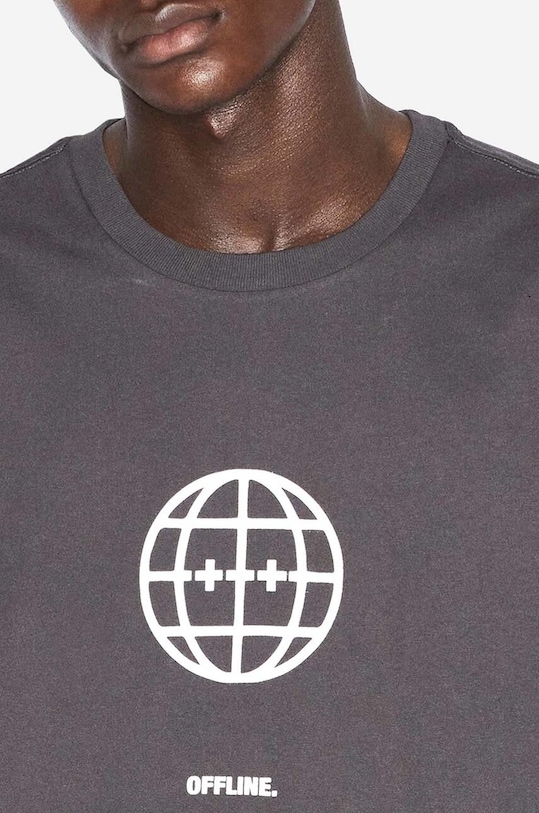 KSUBI t-shirt bawełniany MSP23TE009 czarny