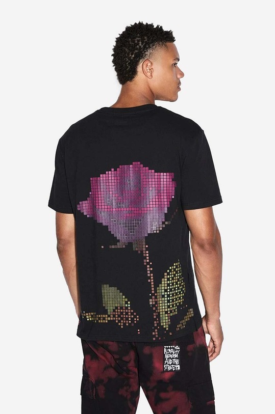 Odzież KSUBI t-shirt bawełniany MSP23TE014 czarny