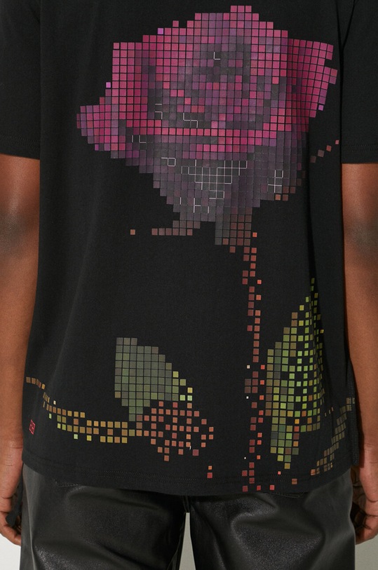 KSUBI cotton t-shirt black MSP23TE014