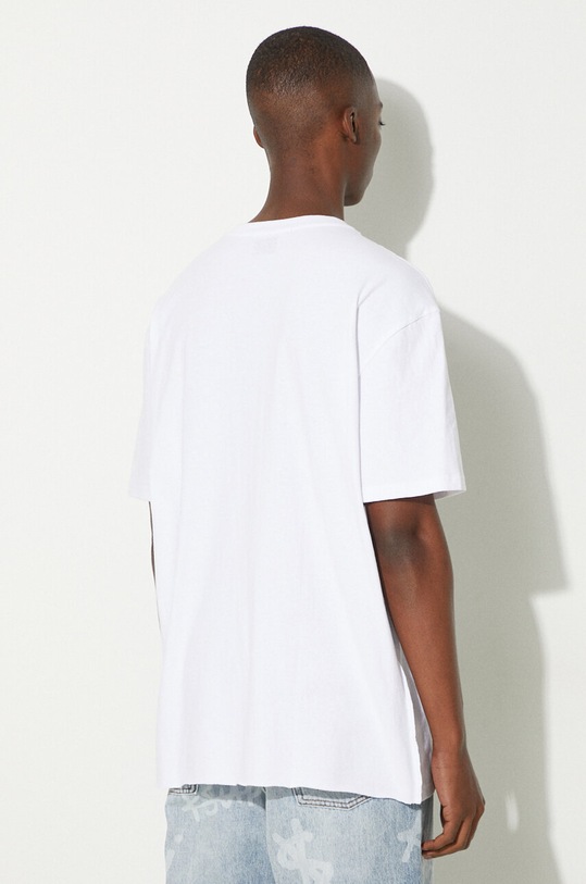 Oblečení Bavlněné tričko KSUBI MSP23TE015 bílá
