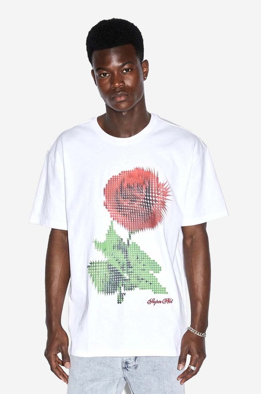 KSUBI tricou din bumbac MSP23TE015 alb